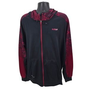 Nike LeBron James‎ Men's 3XL Black Therma-FIT Full-Zip Basketball Hoodie Jacket